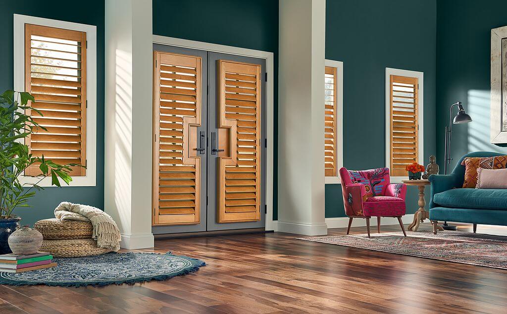 graber wood shutters