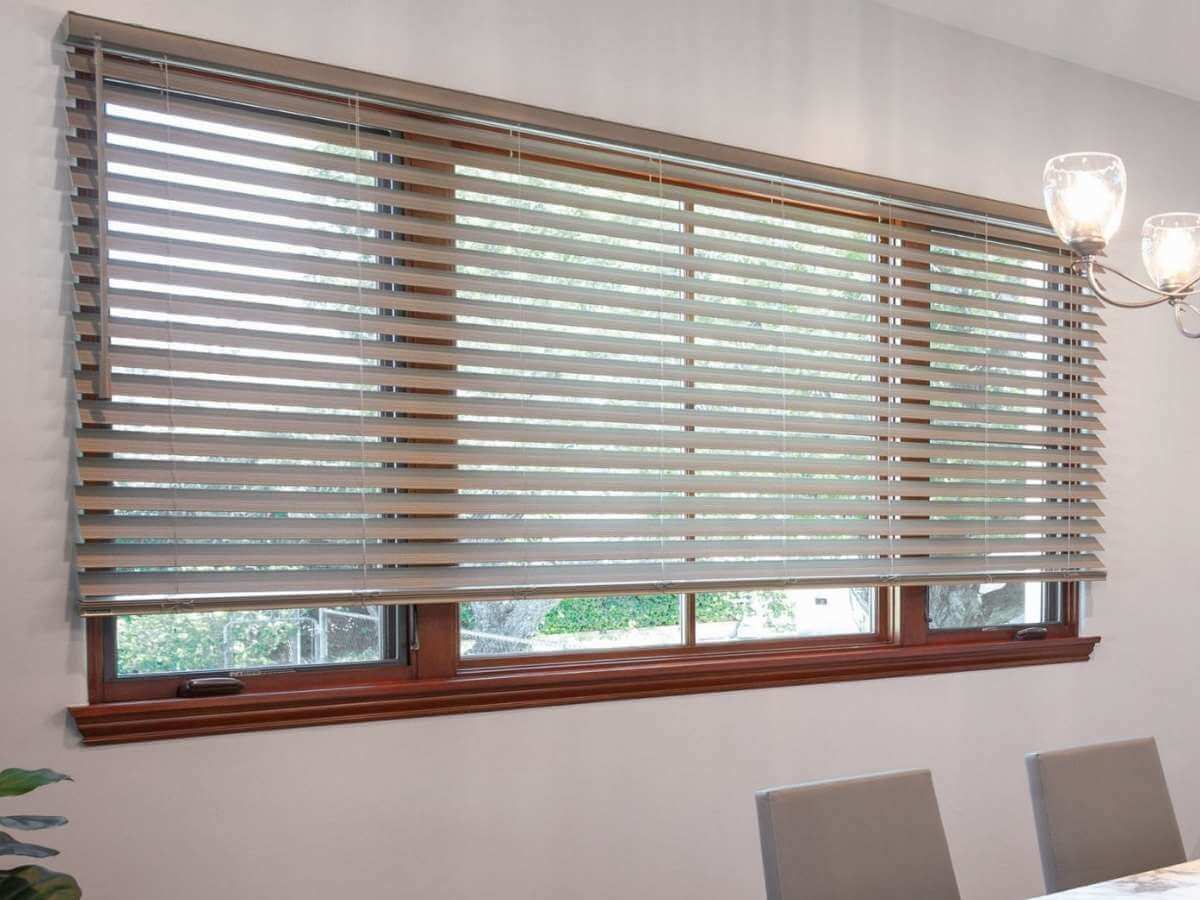norman window fashions faux wood blinds